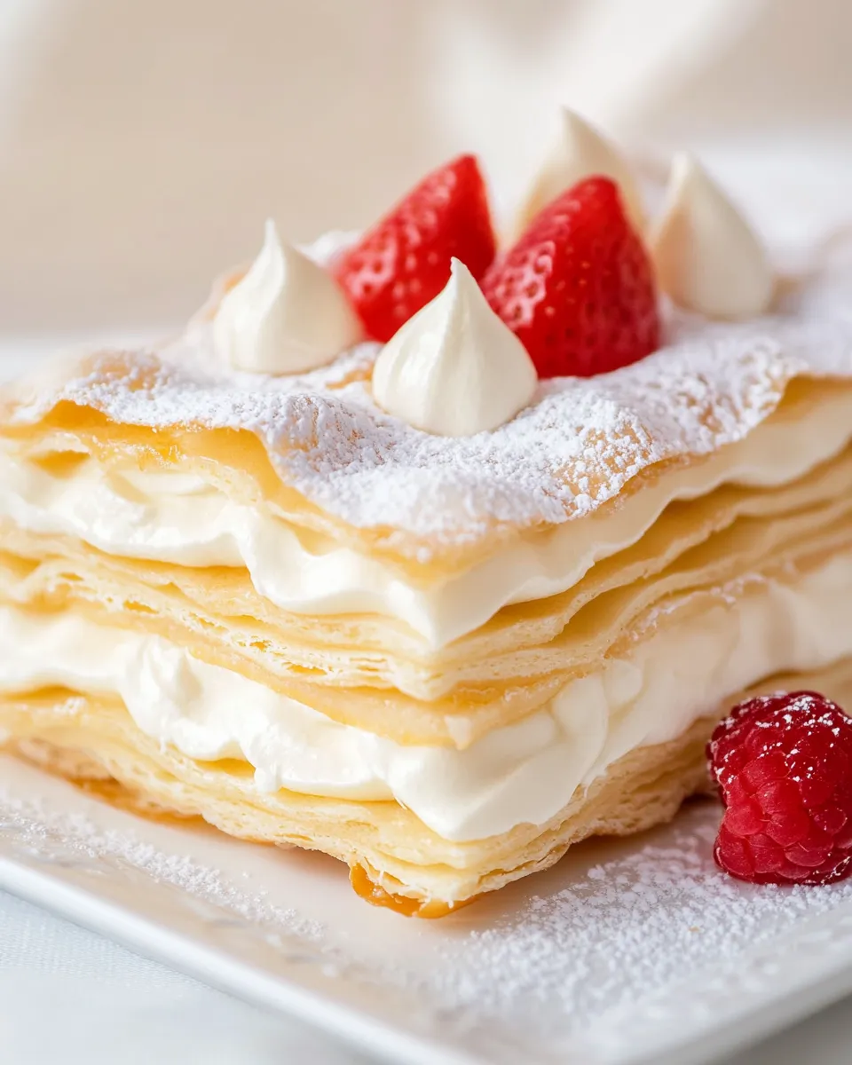 Easy Phyllo Napoleon (Faux Mille-Feuille) picture