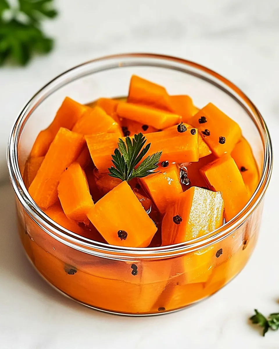 Homemade Pickled Carrots photo