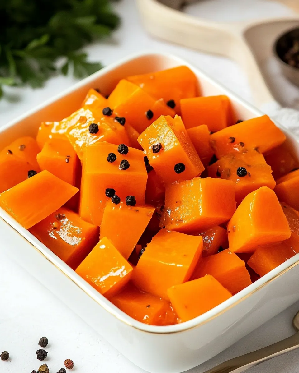 Delicious Pickled Carrots shot