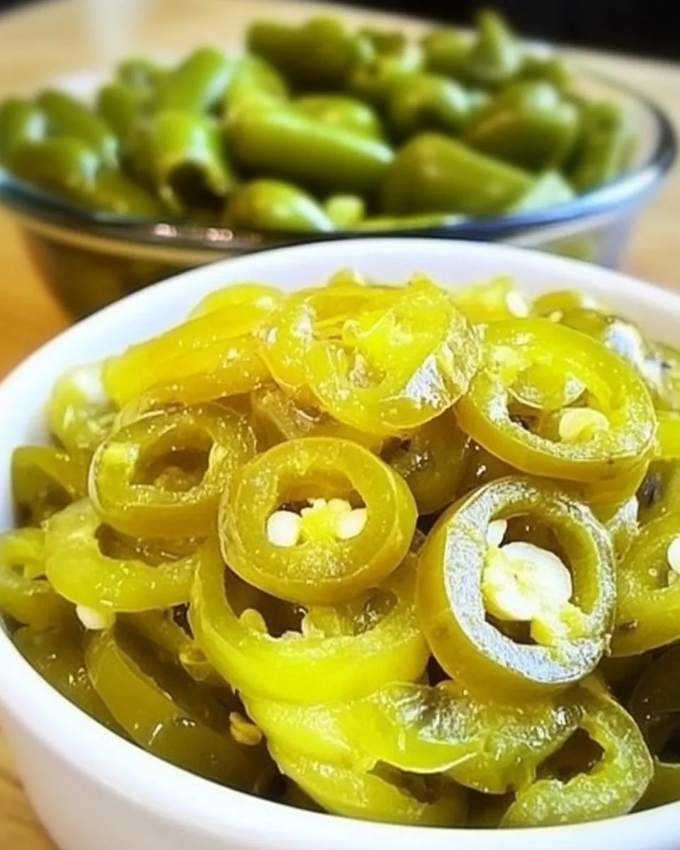 Homemade Pickled Chilies recipe photo