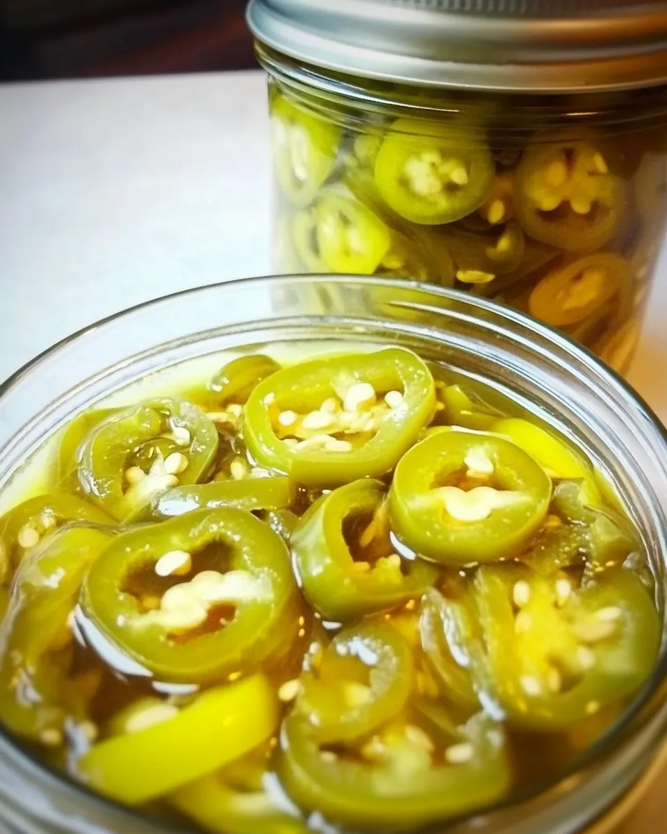 Easy Pickled Chilies picture