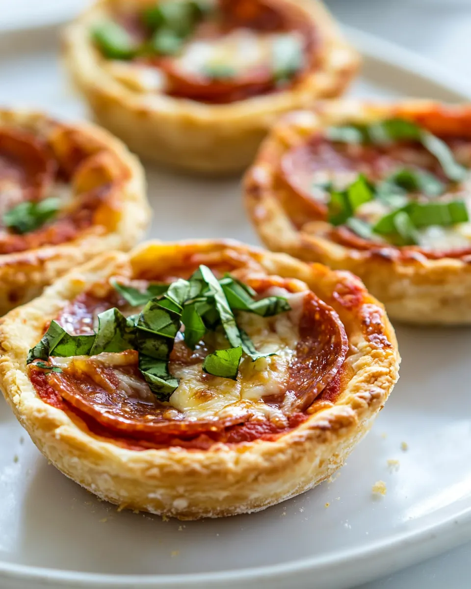Classic Pie Crust Pizza Tarts image