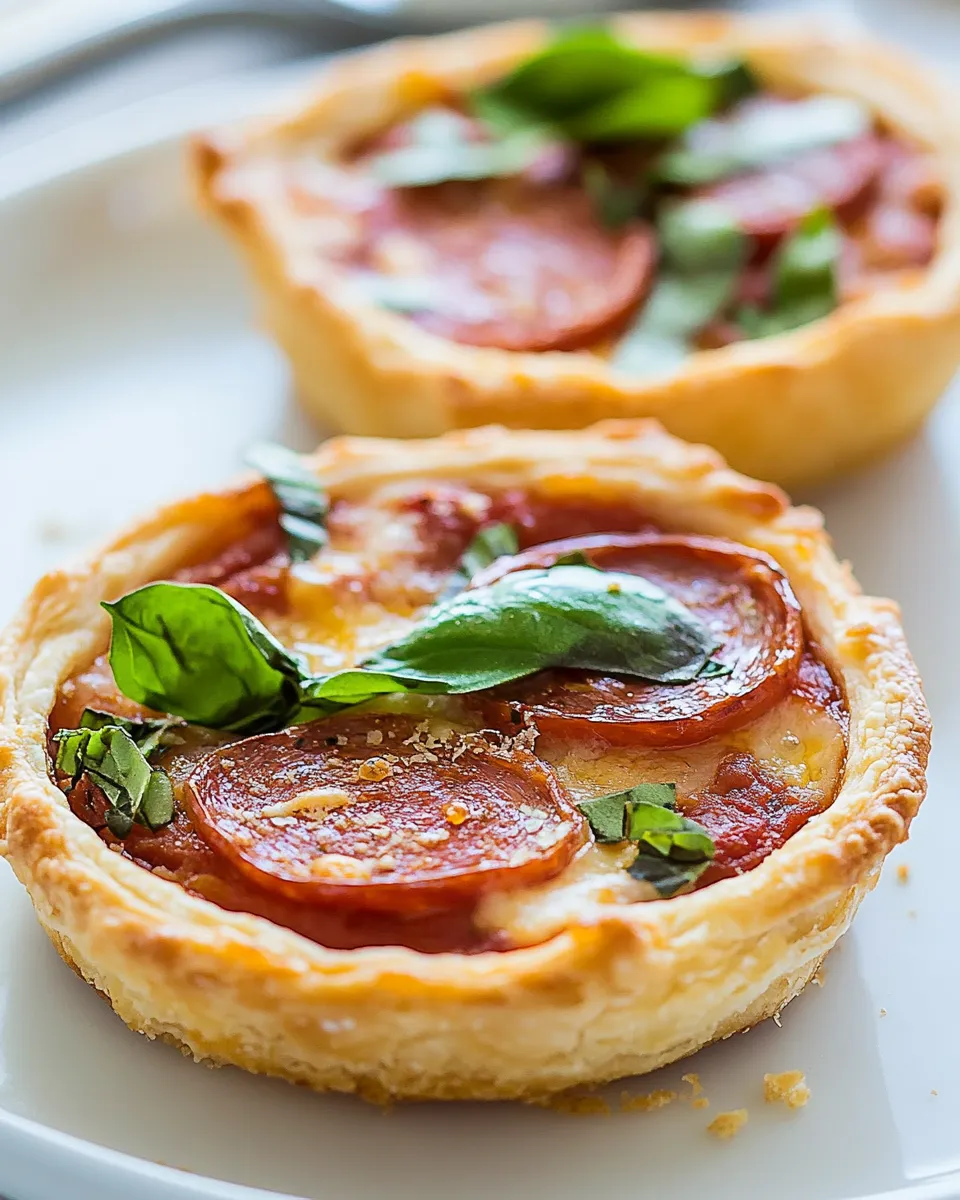 Easy Pie Crust Pizza Tarts picture