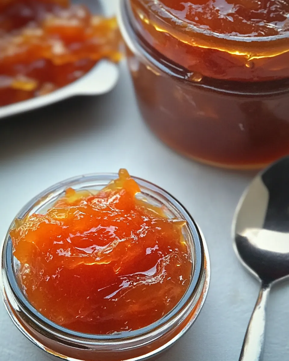 Homemade Pink Grapefruit Marmalade photo