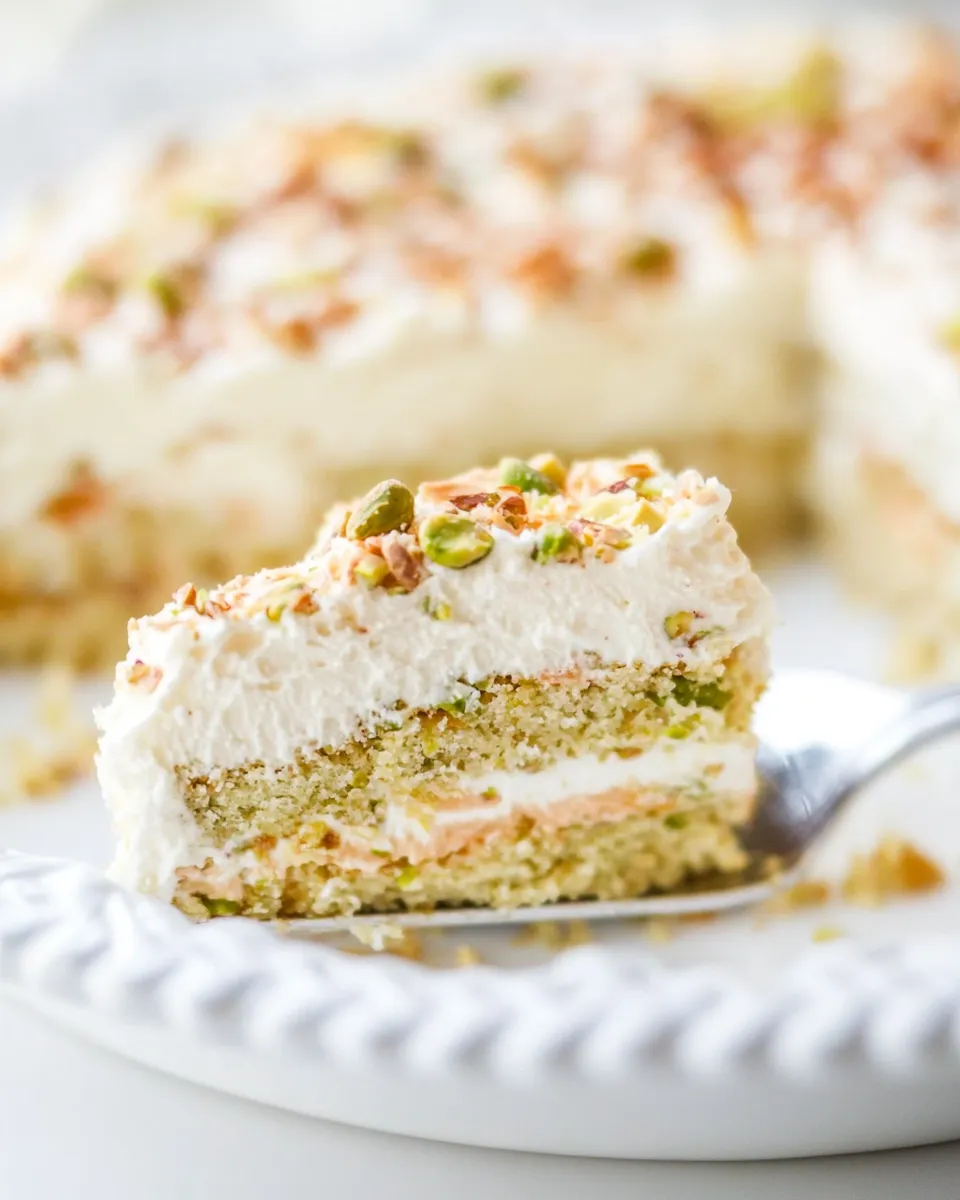 Easy Pistachio Crpe Cake picture