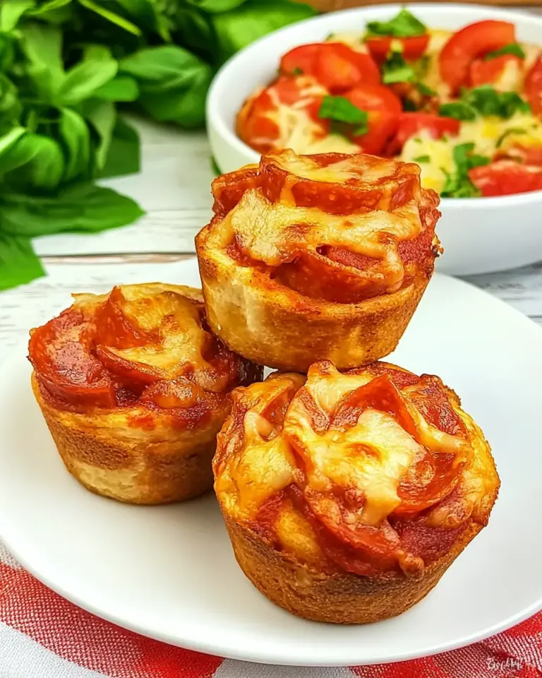 Homemade Pizza Muffins photo