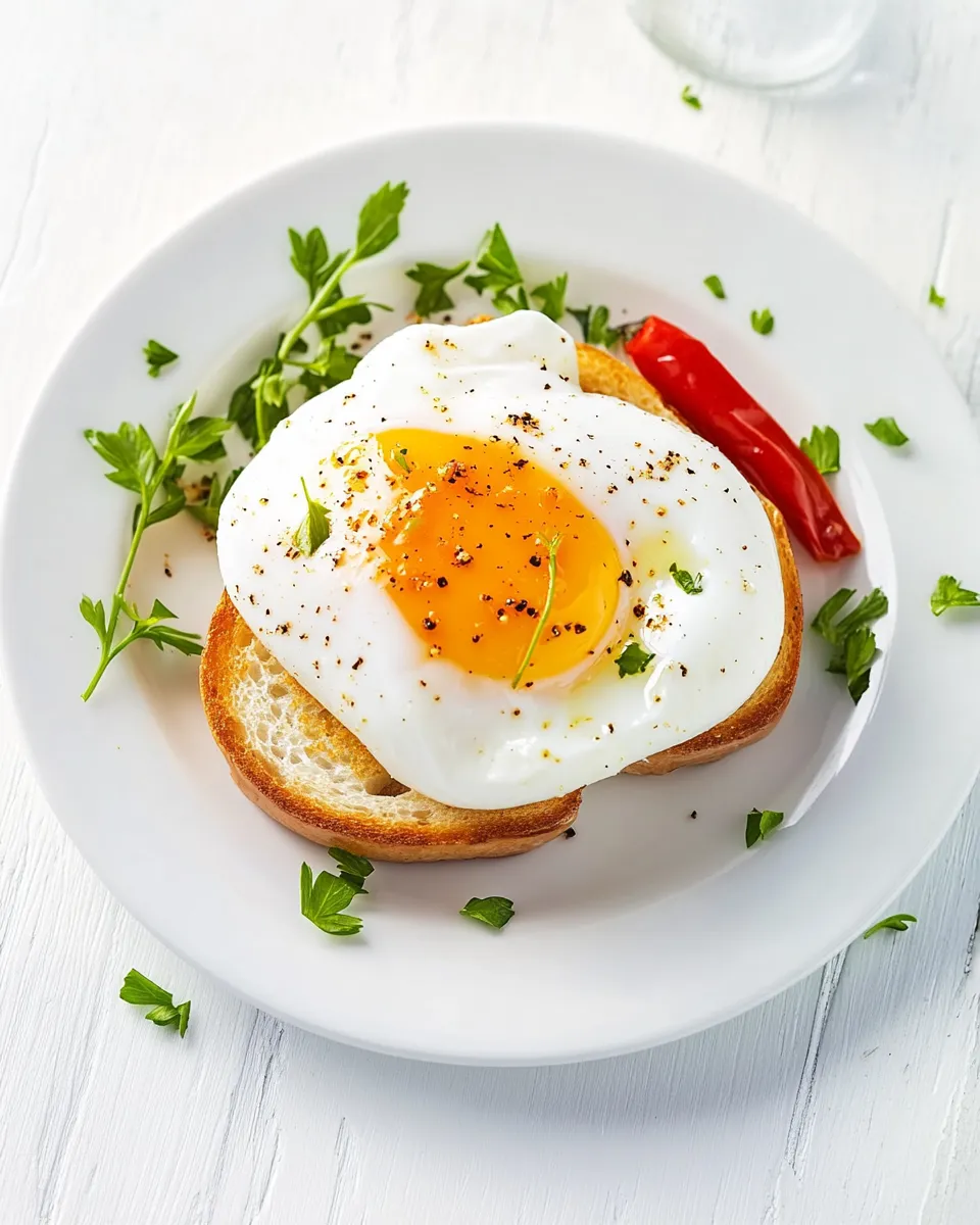 Delicious Poached Eggs in the Microwave shot