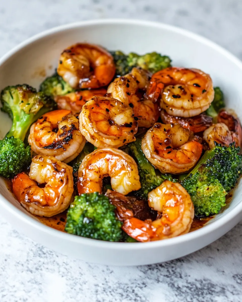 Homemade Quick 10 Minute Shrimp Teriyaki Stir-Fry photo