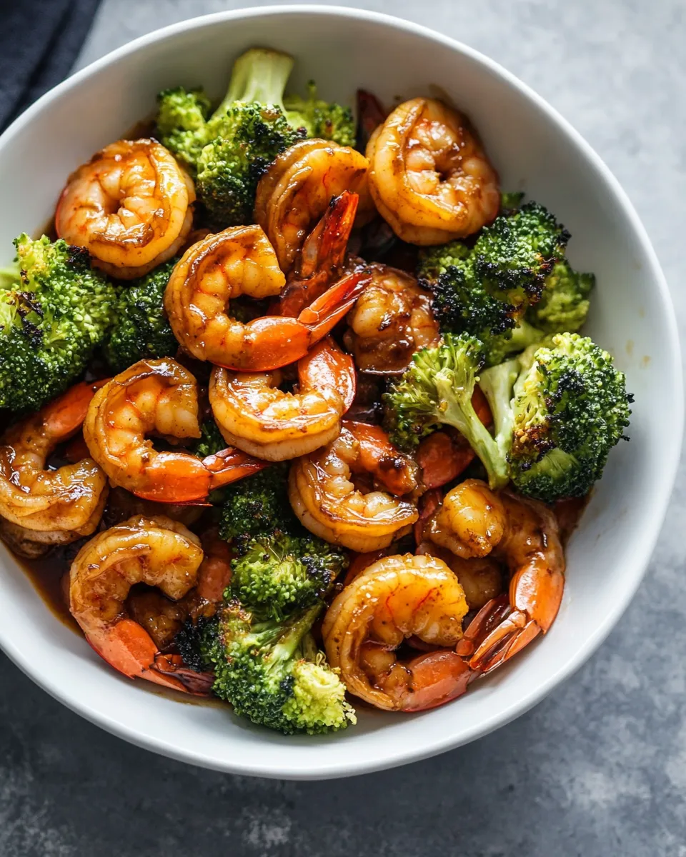 Classic Quick 10 Minute Shrimp Teriyaki Stir-Fry image