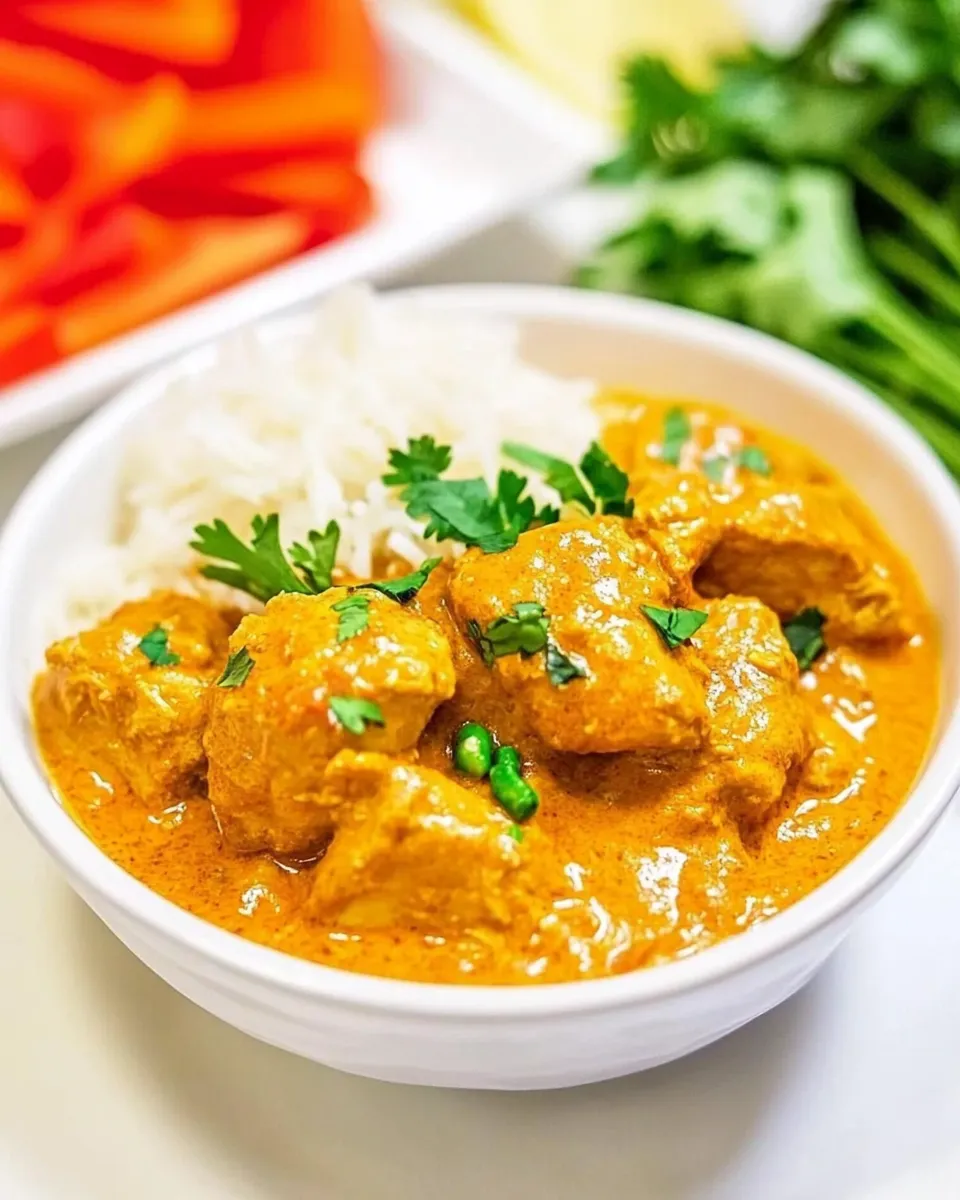 Delicious Quick Chicken Curry shot