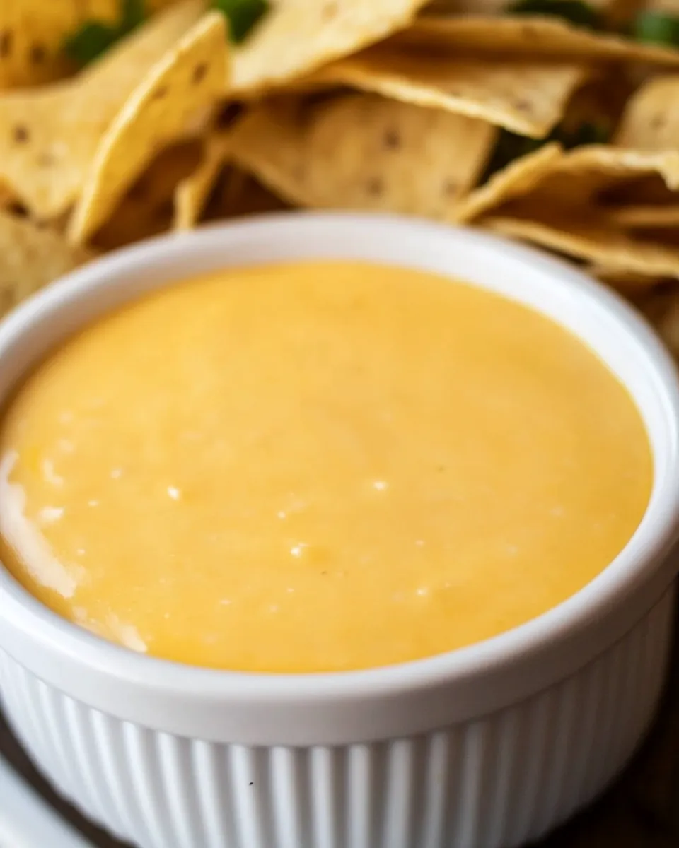 Delicious Quick and Easy Nacho Cheese Recipe shot