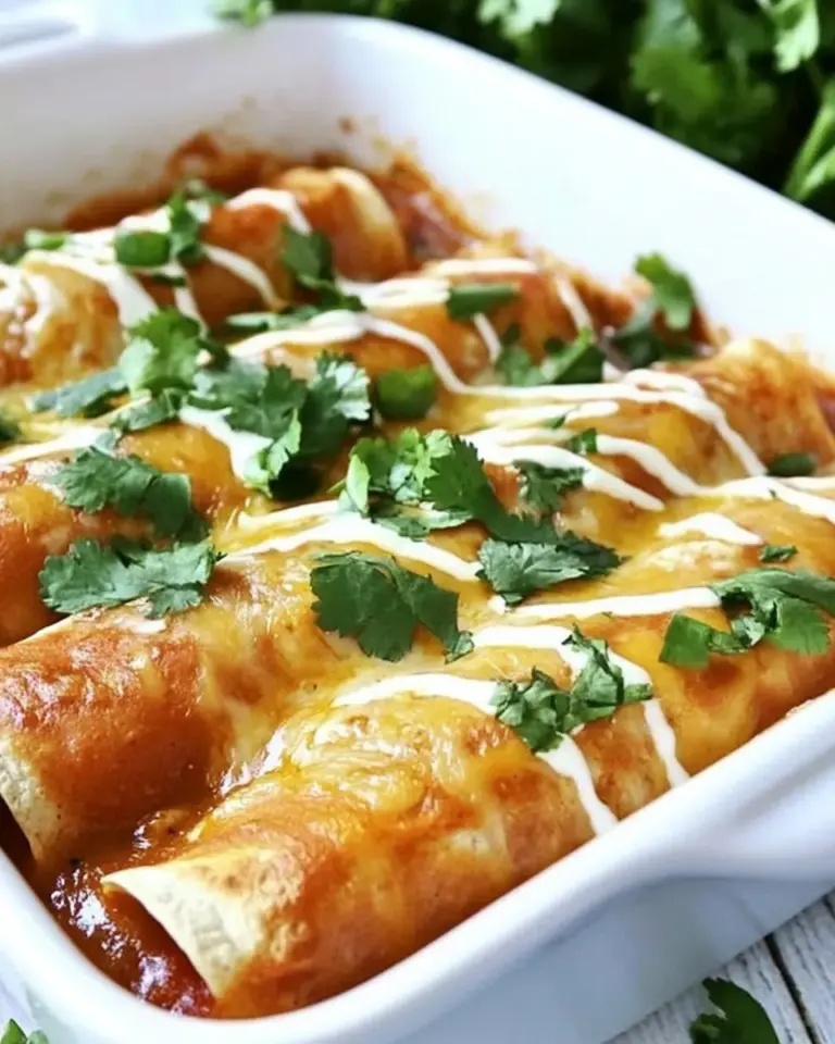 Easy Ranch Chicken Enchiladas recipe photo