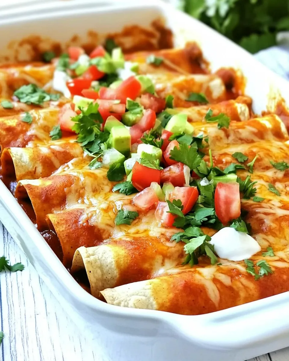 Best Ranch Chicken Enchiladas picture
