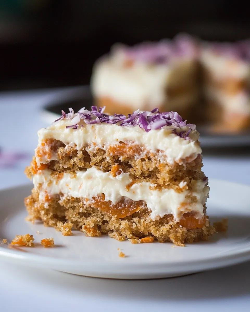 Classic Raw Coconut Carrot Cake with Harmless Harvest image