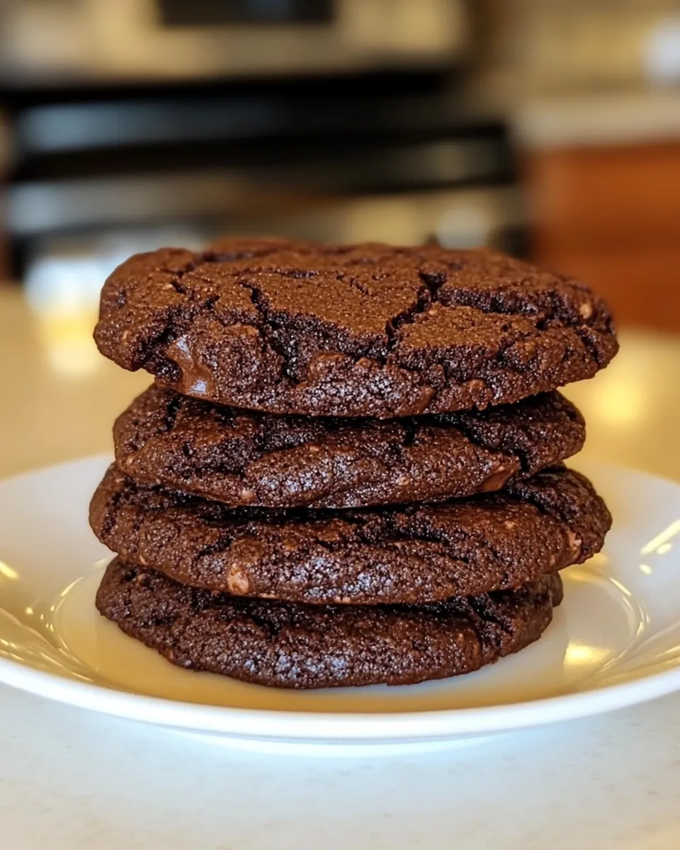 Classic Recipe for Cocoa Fudge Cookies image