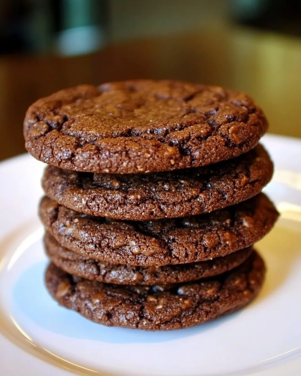 Easy Recipe for Cocoa Fudge Cookies picture