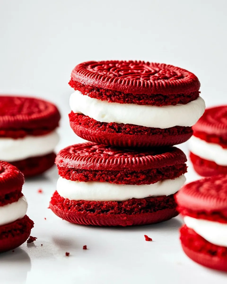 Classic Red Velvet Oreos image