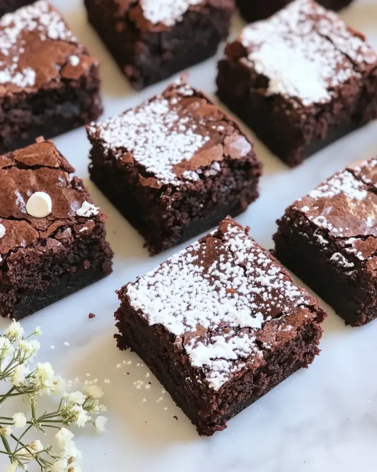 Homemade Rich Cocoa Brownies image