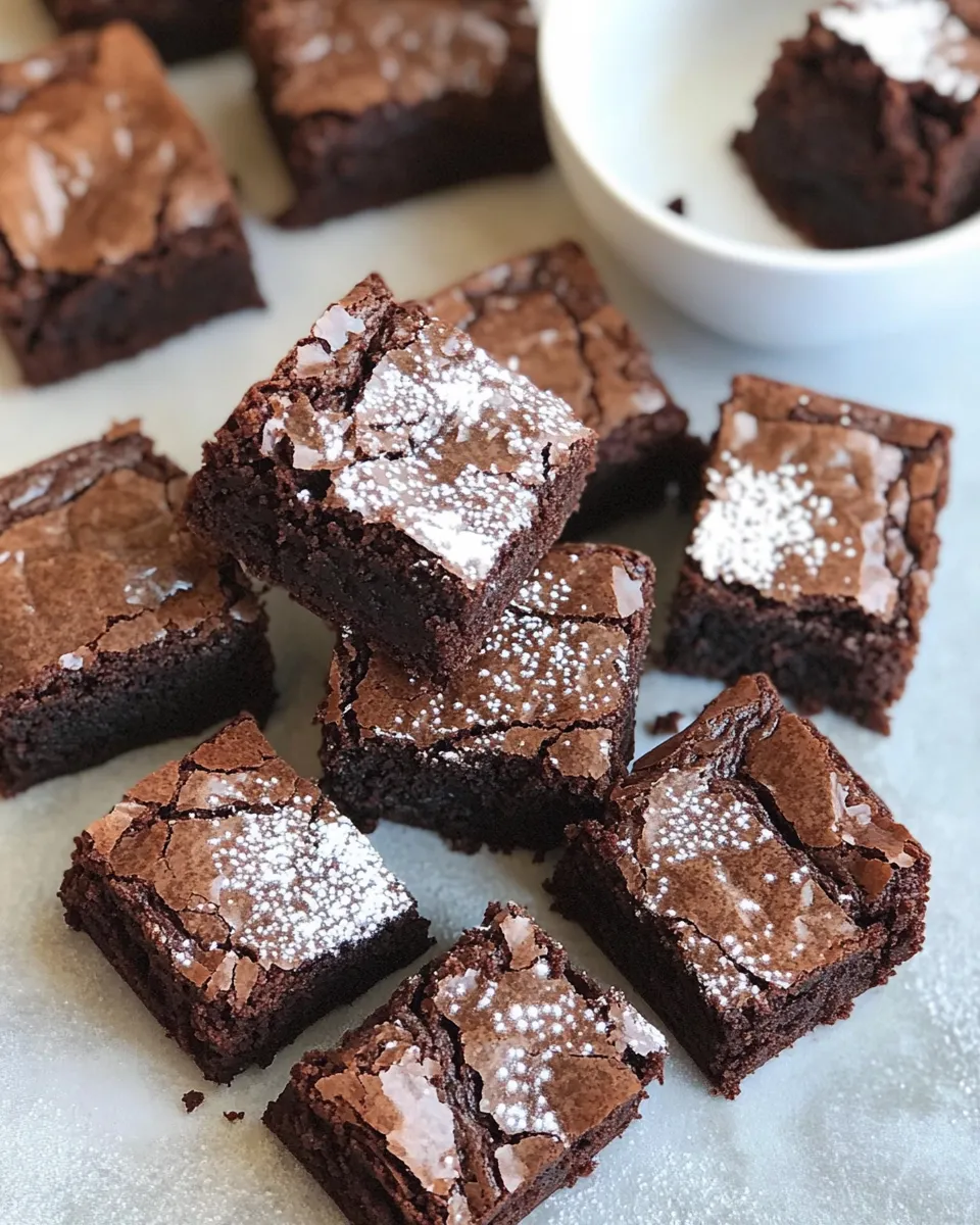 Classic Rich Cocoa Brownies photo