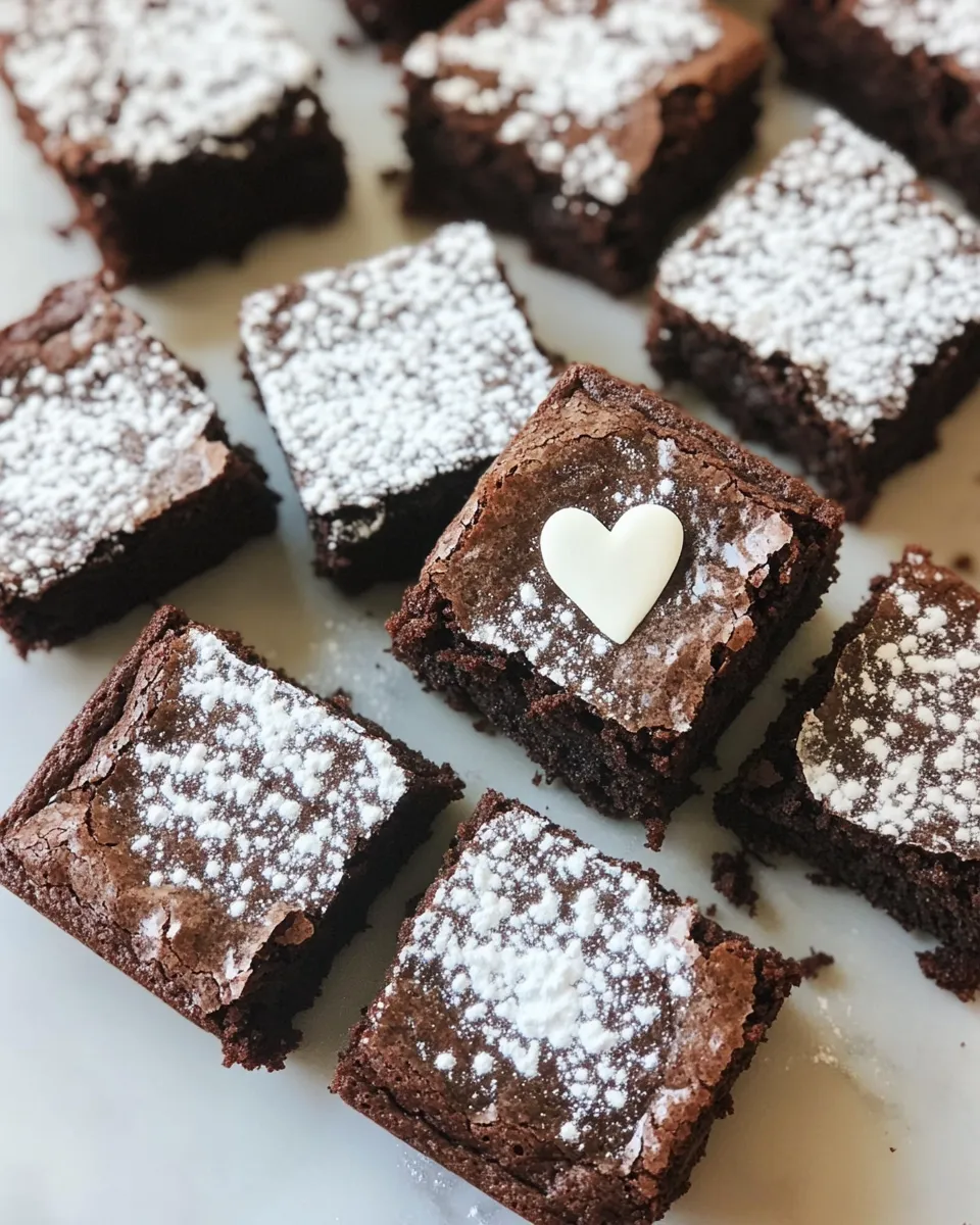 Delicious Rich Cocoa Brownies shot