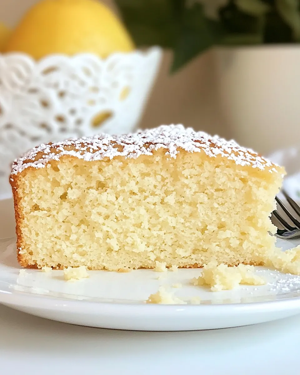 Homemade Ricotta Olive Oil Cake Recipe photo