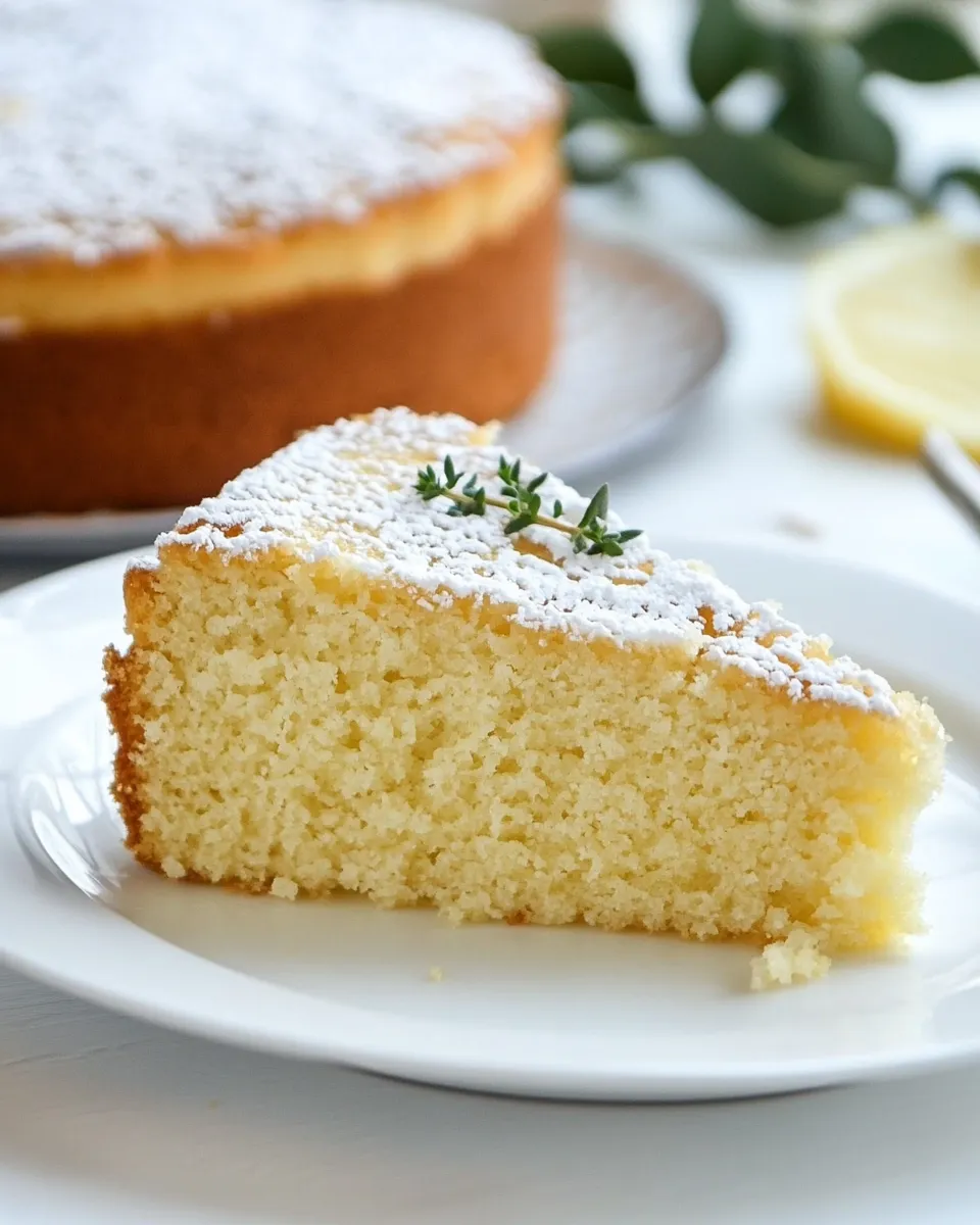 Delicious Ricotta Olive Oil Cake Recipe shot