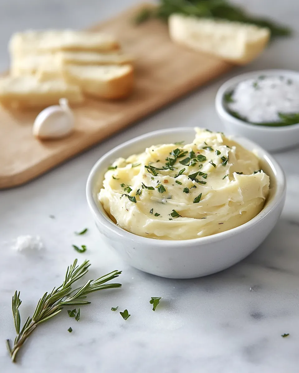 Delicious Roasted Garlic Butter shot