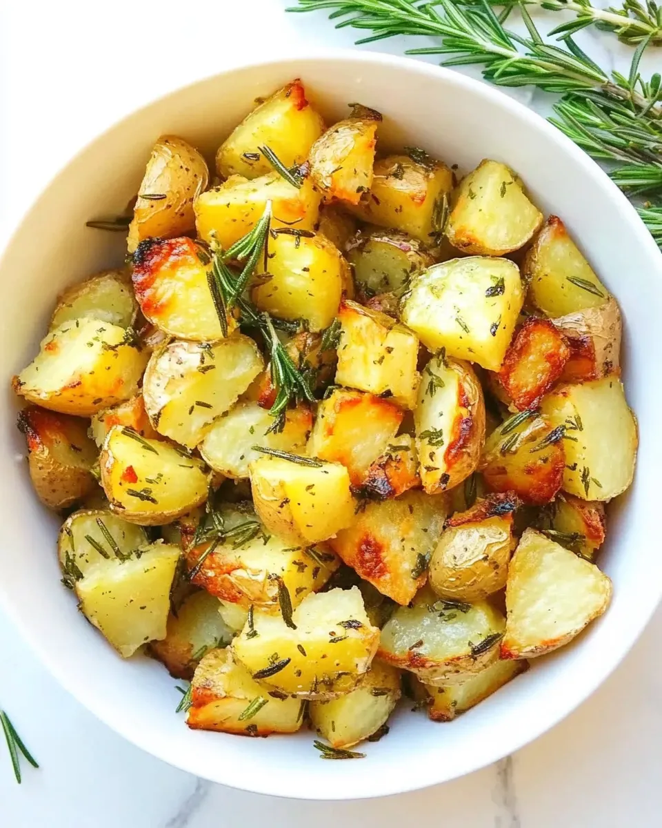 Delicious Roasted Rosemary Potatoes dish photo