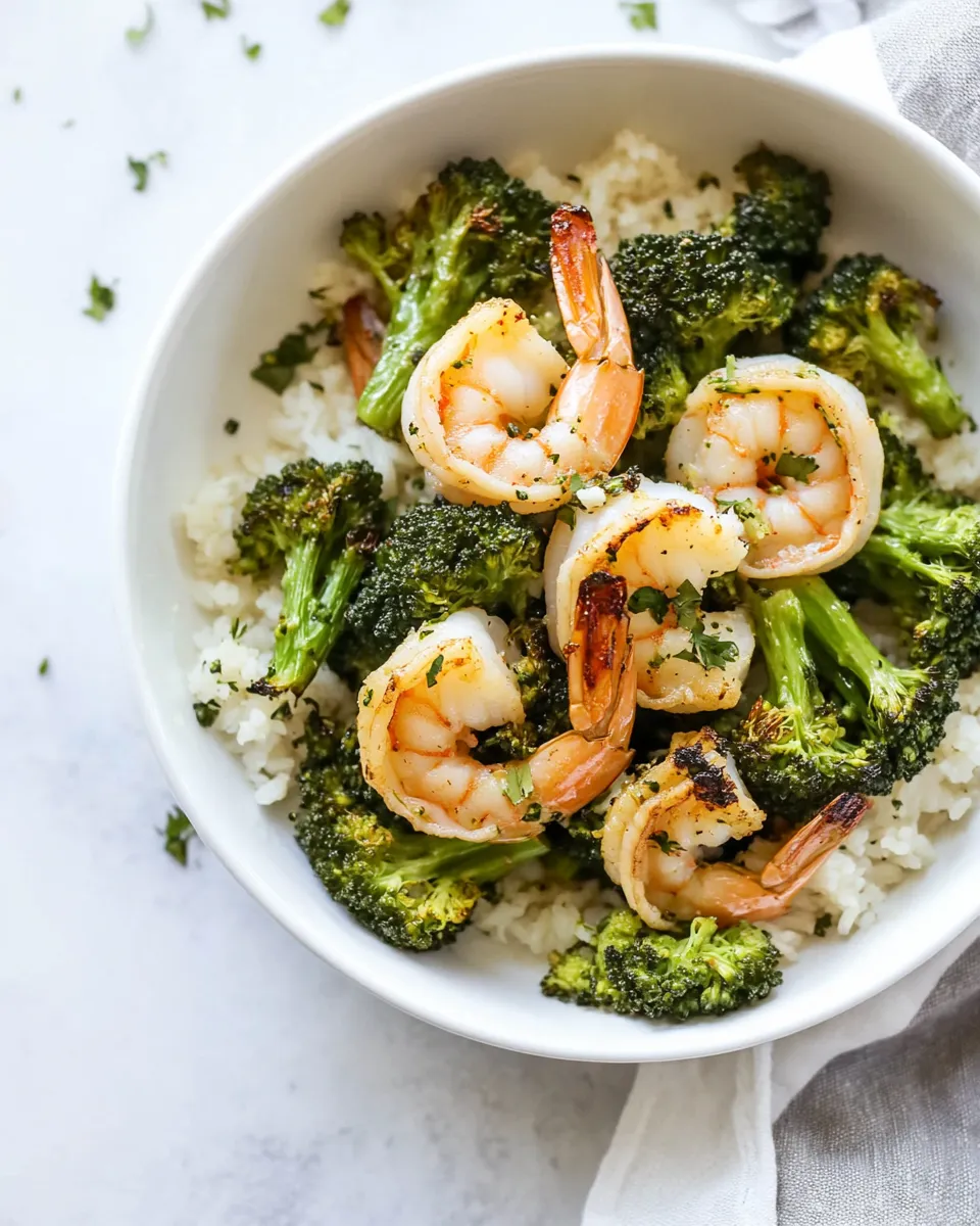 Easy Roasted Shrimp and Broccoli picture
