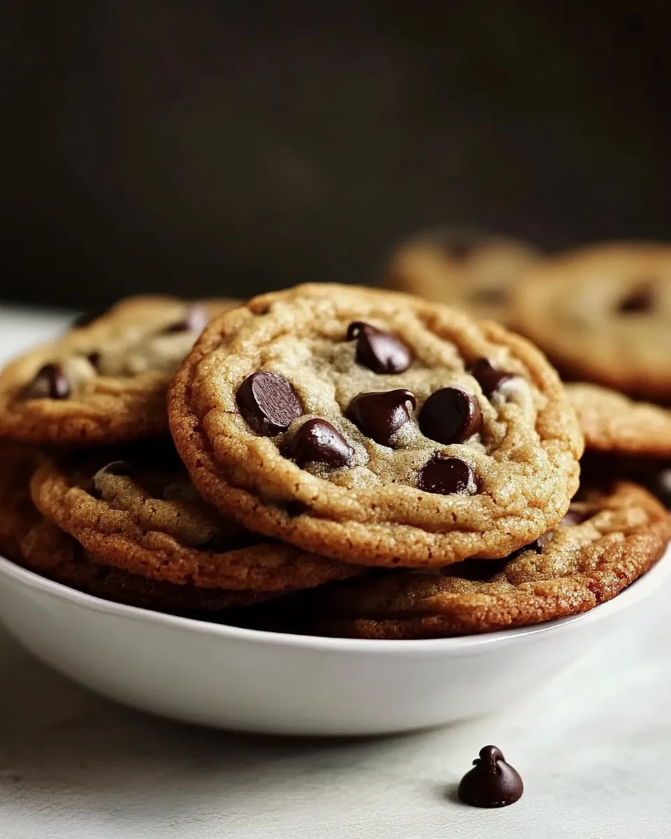 Delicious Rolo Chocolate Chip Cookies shot