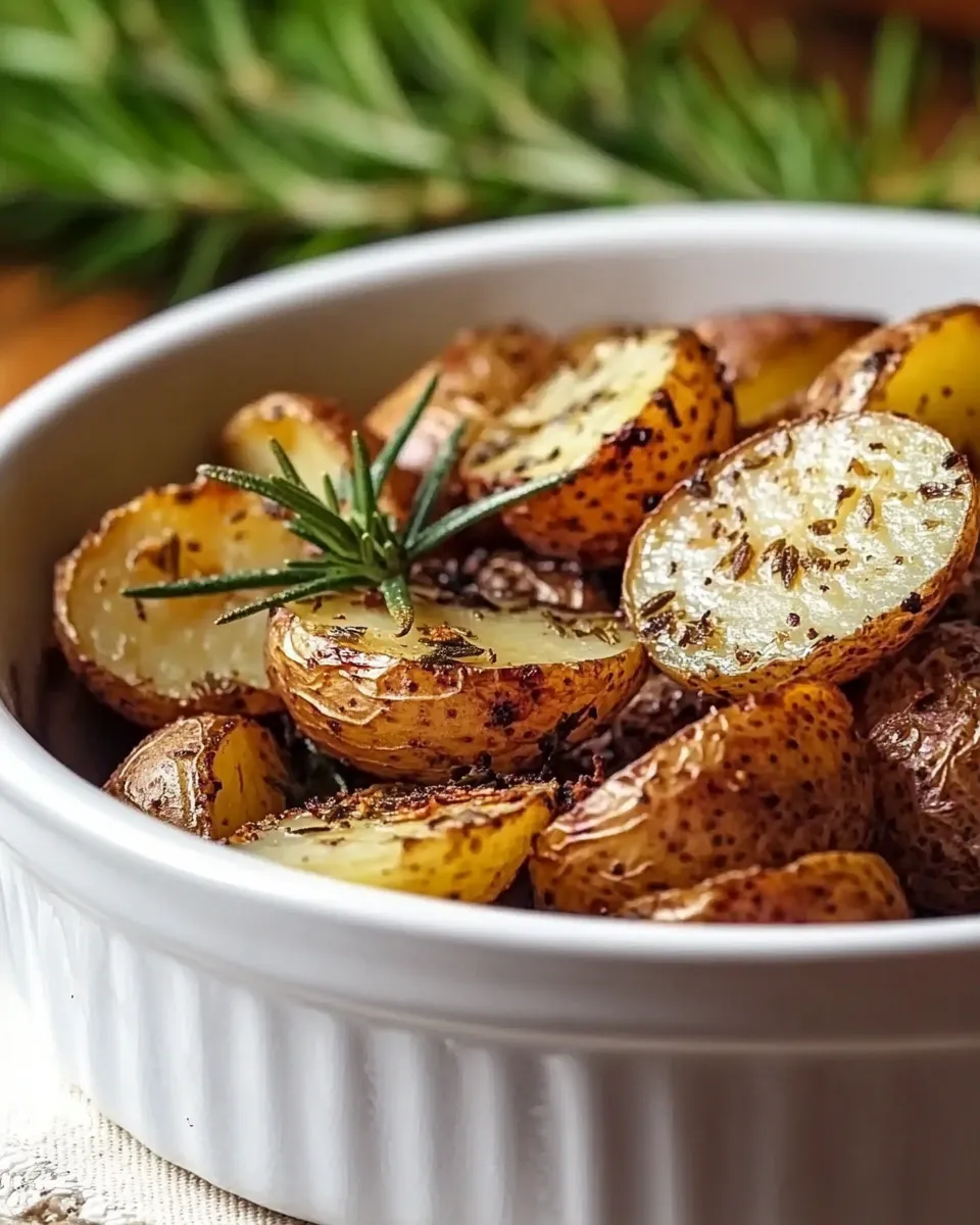 Delicious Rosemary Potatoes Recipe shot