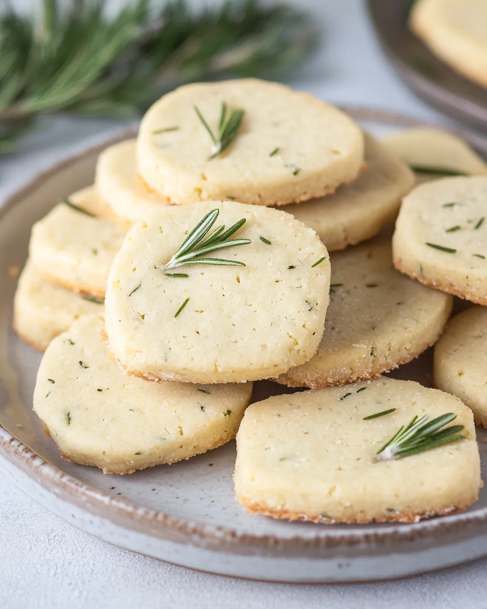 Easy Rosemary Shortbread Cookies picture