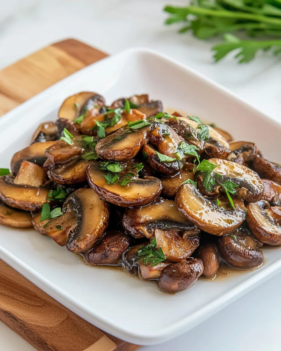 Classic Sauted Mushrooms image