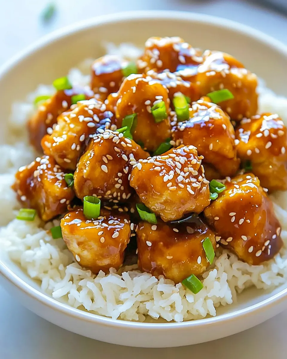Homemade Sesame Chicken picture