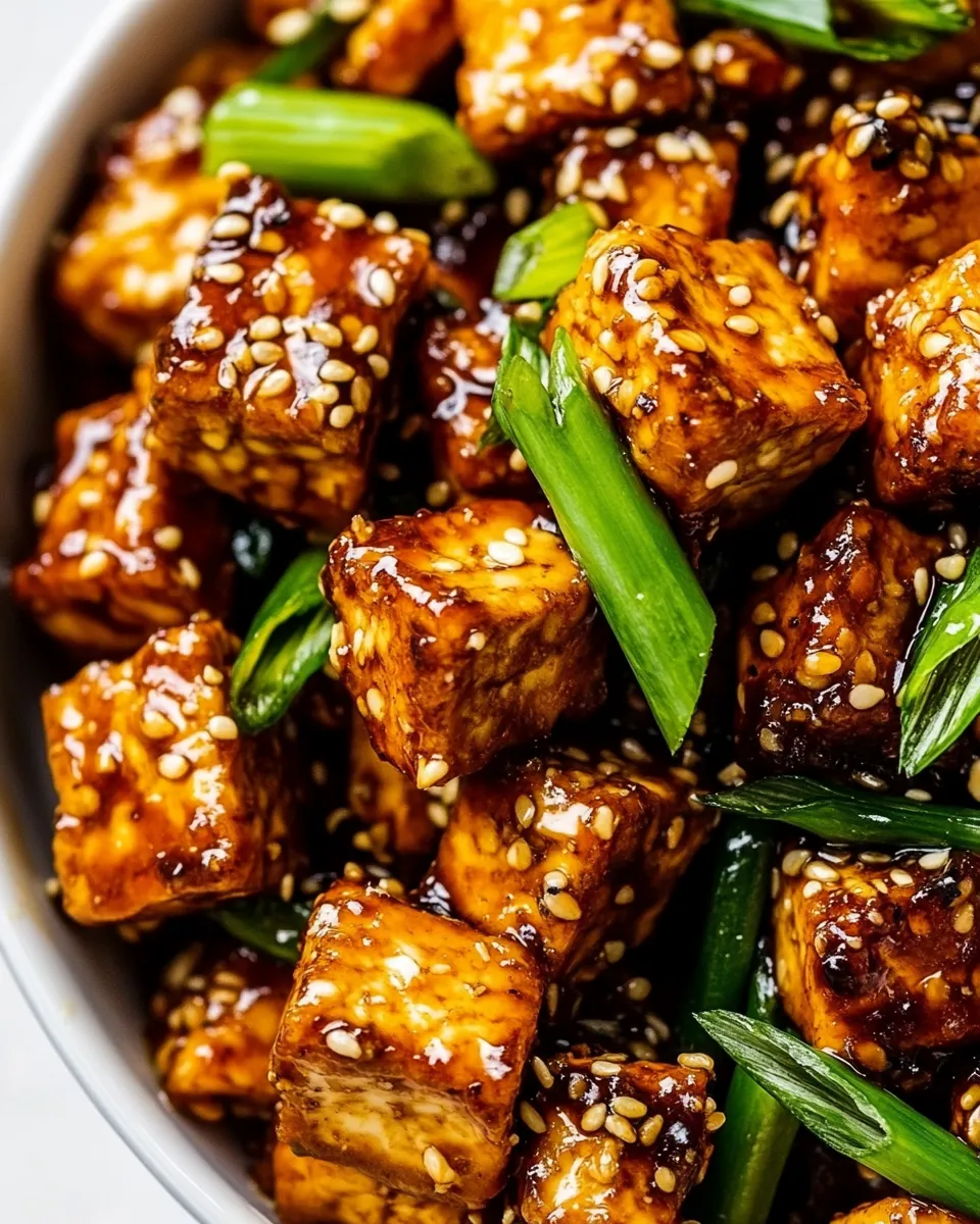 Homemade Sesame Tofu picture