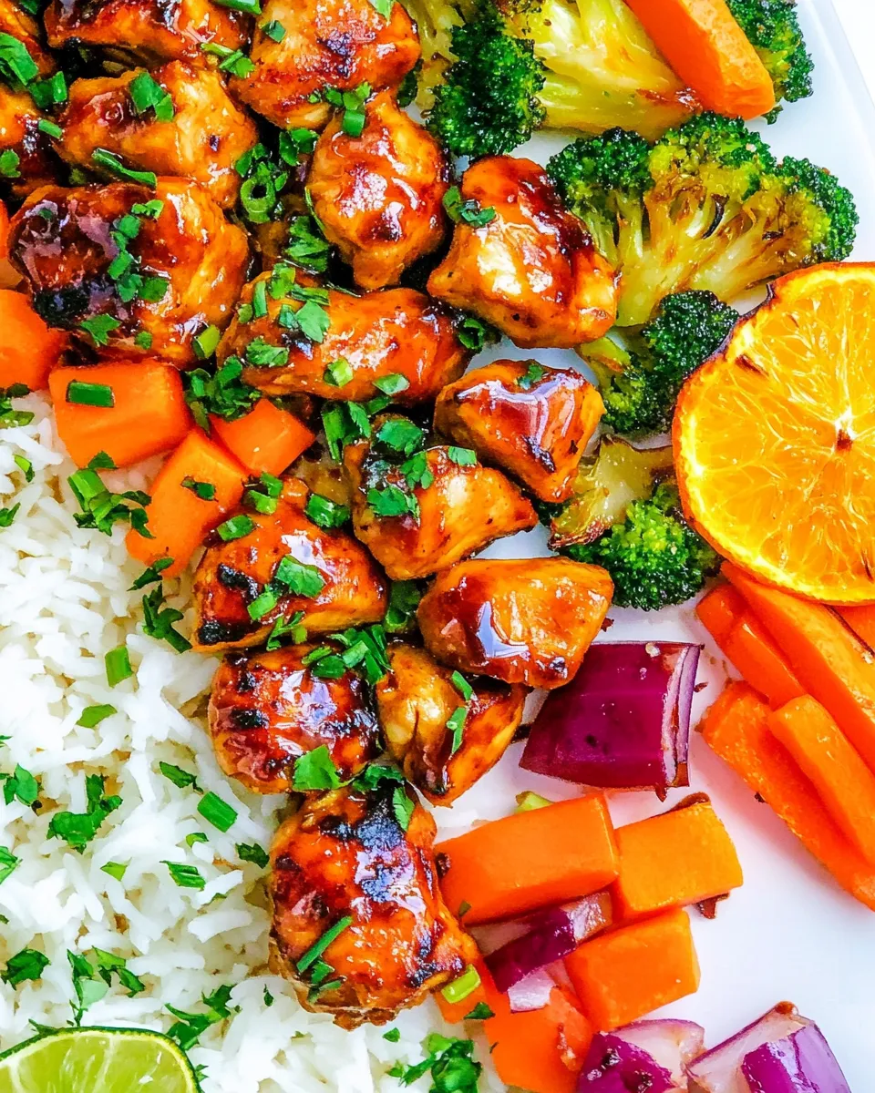 Easy Sheet Pan Orange Ginger Chicken and Vegetables picture