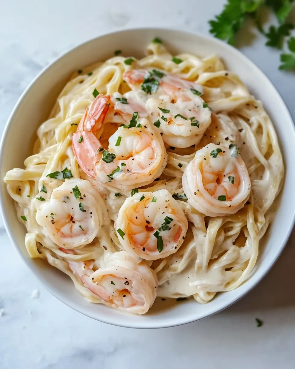 Classic Shrimp Alfredo image