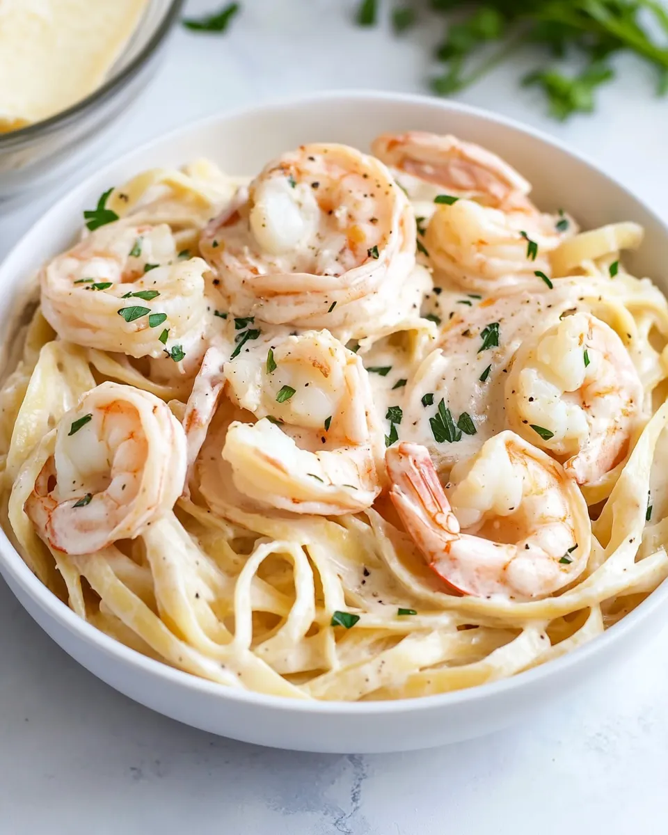 Easy Shrimp Alfredo picture