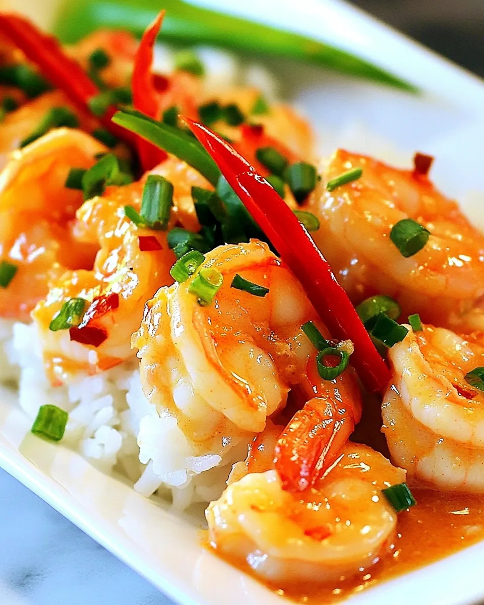 Homemade Shrimp in Coconut Sauce photo