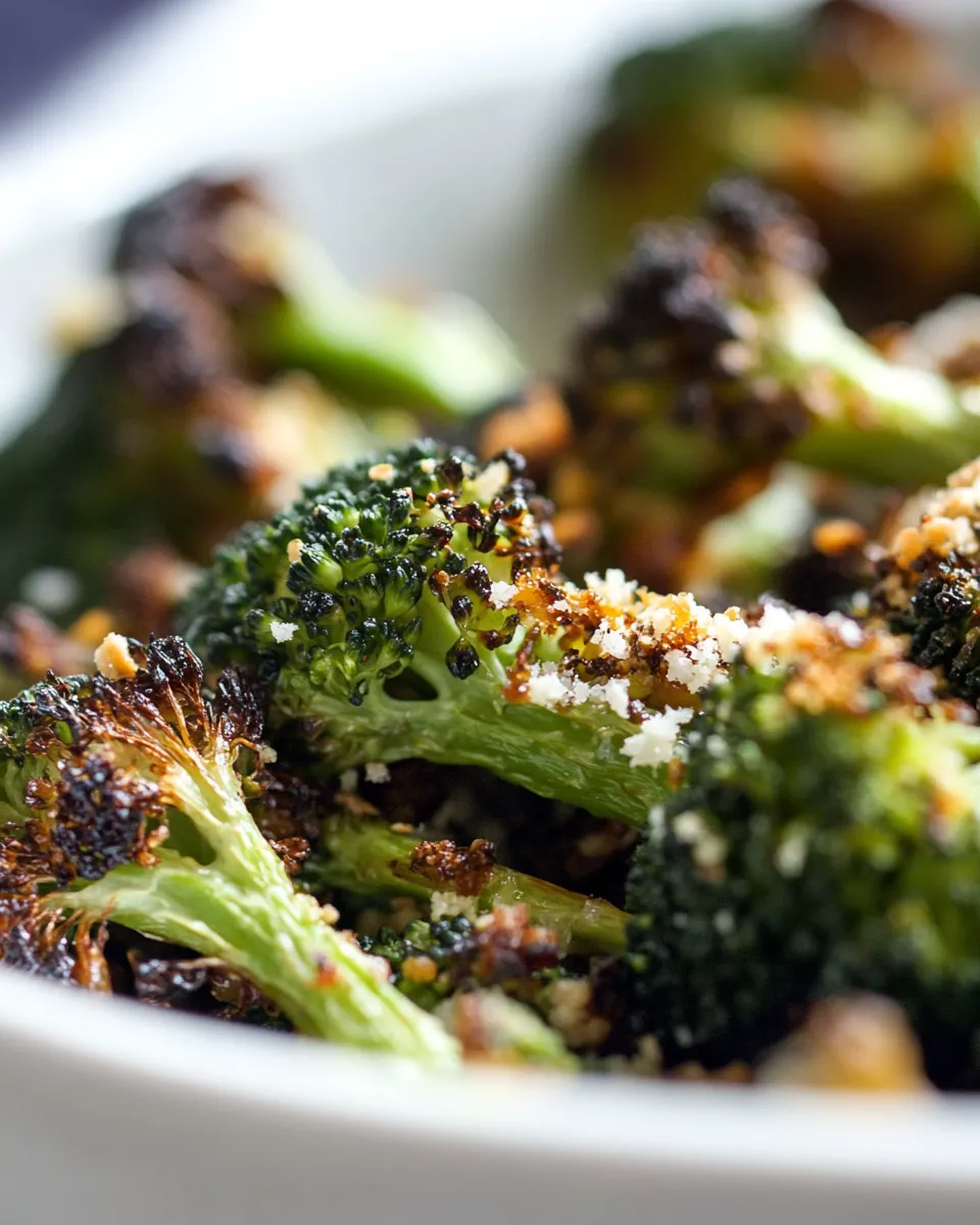 Homemade Side Dish Sundays: Parmesan Roasted Broccoli. image