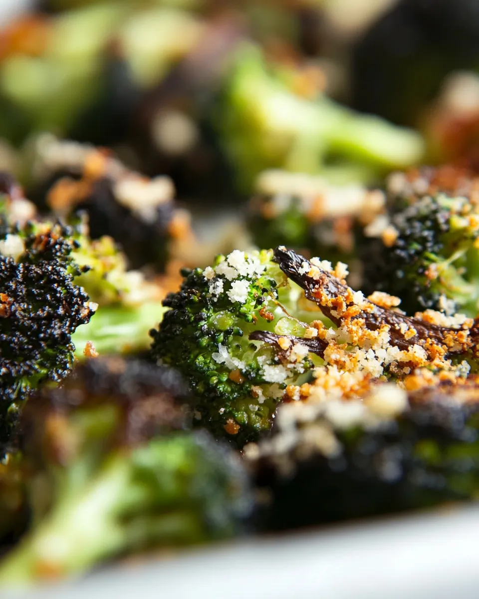 Classic Side Dish Sundays: Parmesan Roasted Broccoli. shot
