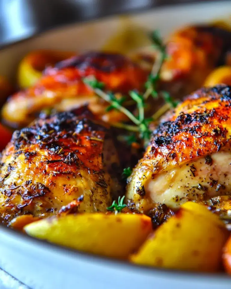 Homemade Skillet Roasted Chicken Recipe photo