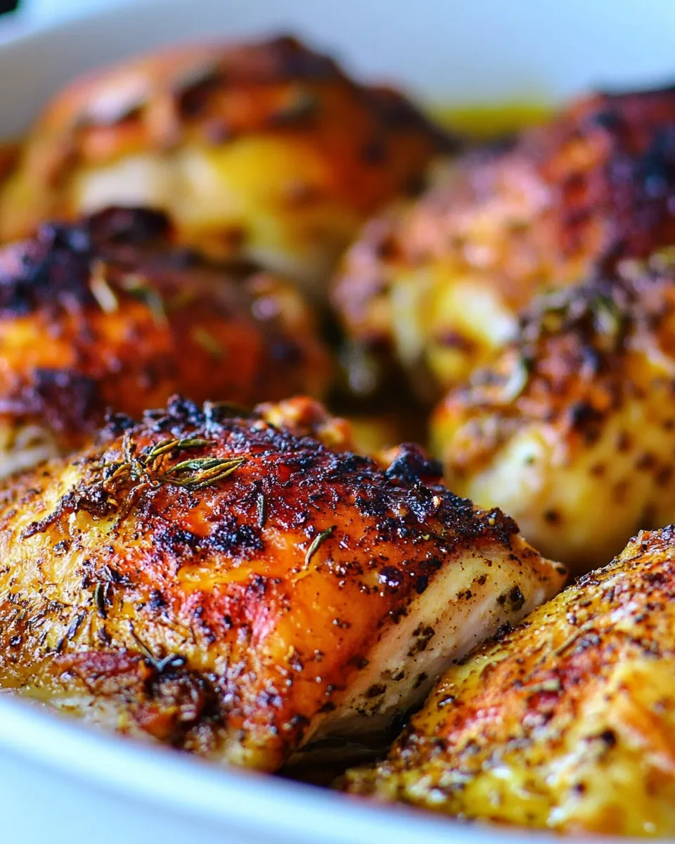 Delicious Skillet Roasted Chicken Recipe shot