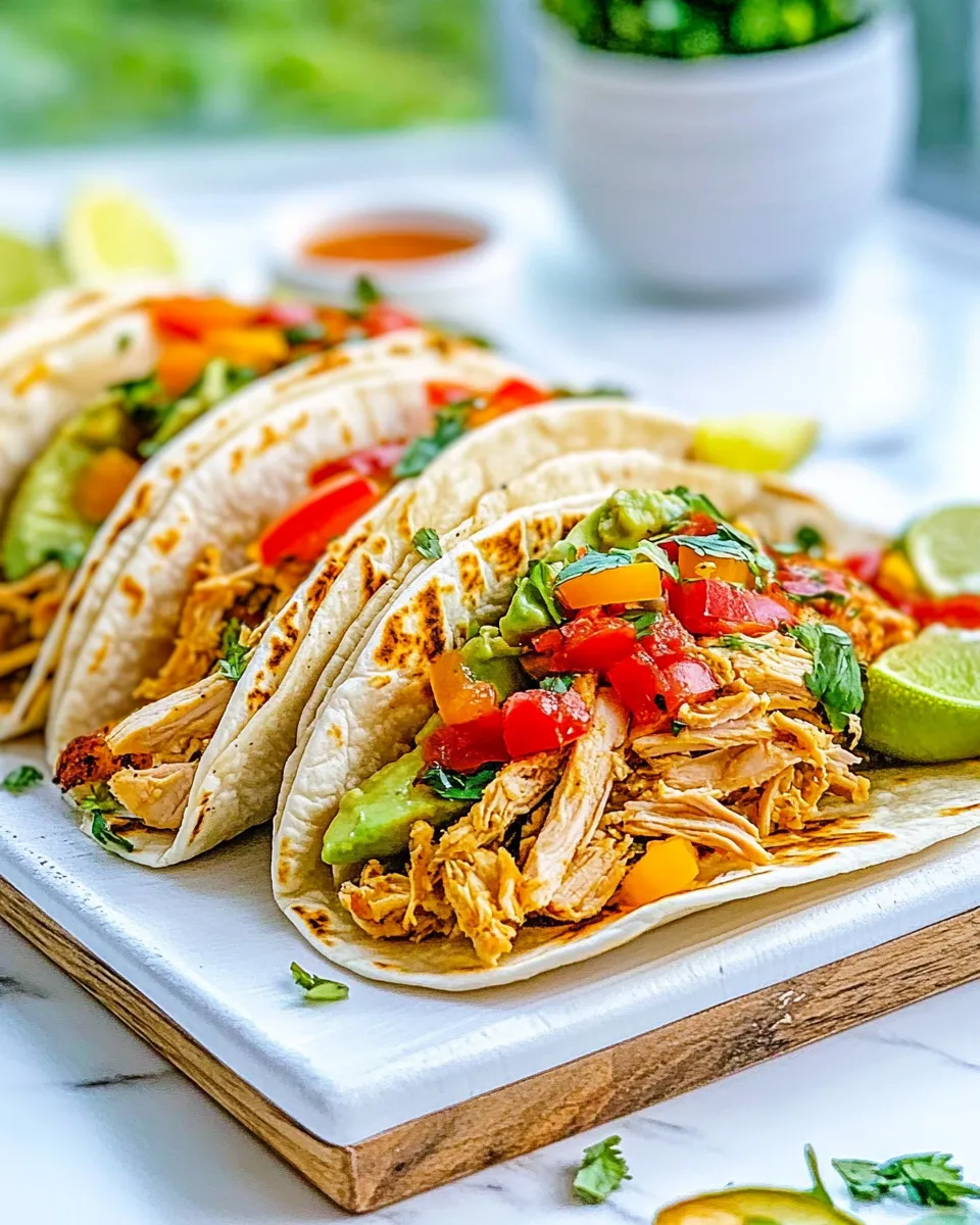 Easy Slow Cooker Chicken Carnitas picture