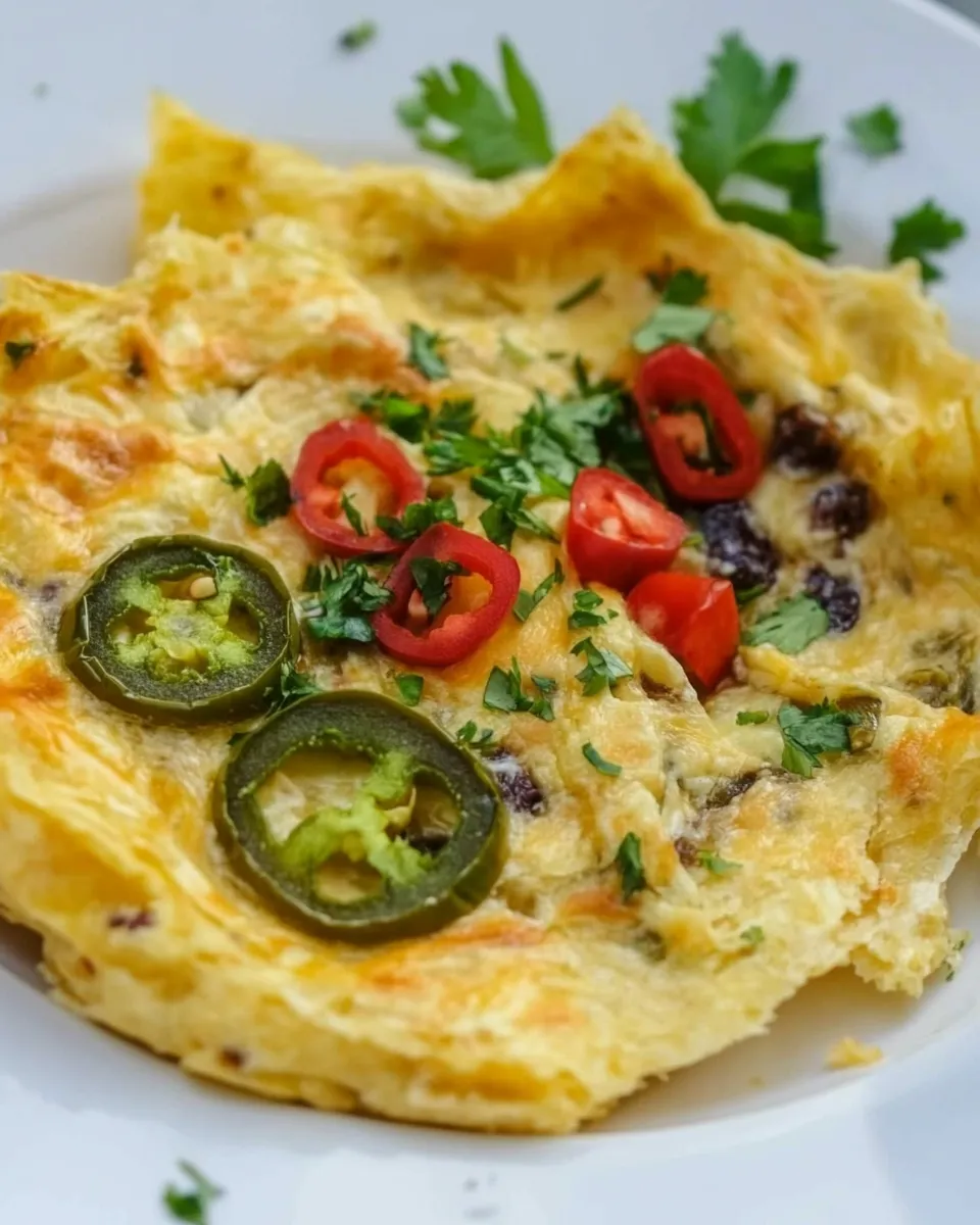 Classic Slow Cooker Jalapeno Taquito Pie image