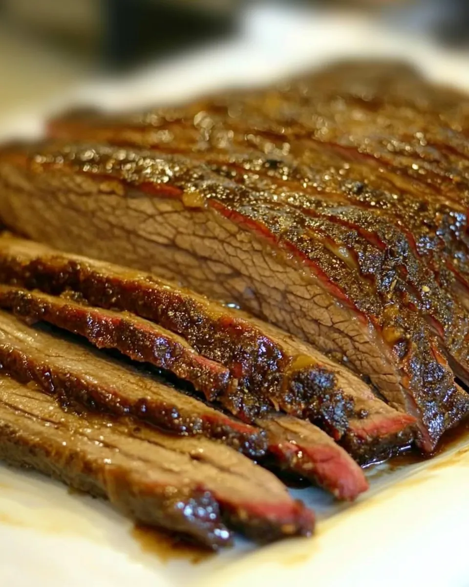 Homemade Smoked Beef Brisket photo
