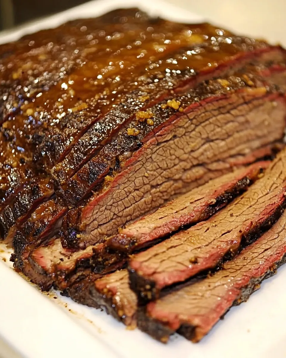 Easy Smoked Beef Brisket recipe photo