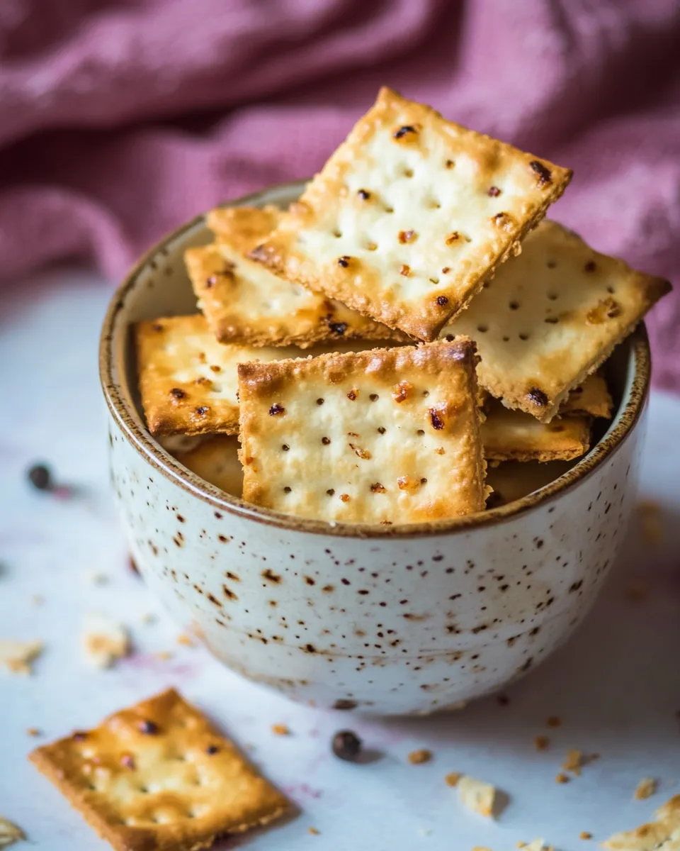 Easy Smoky Savory Fire Crackers. recipe photo