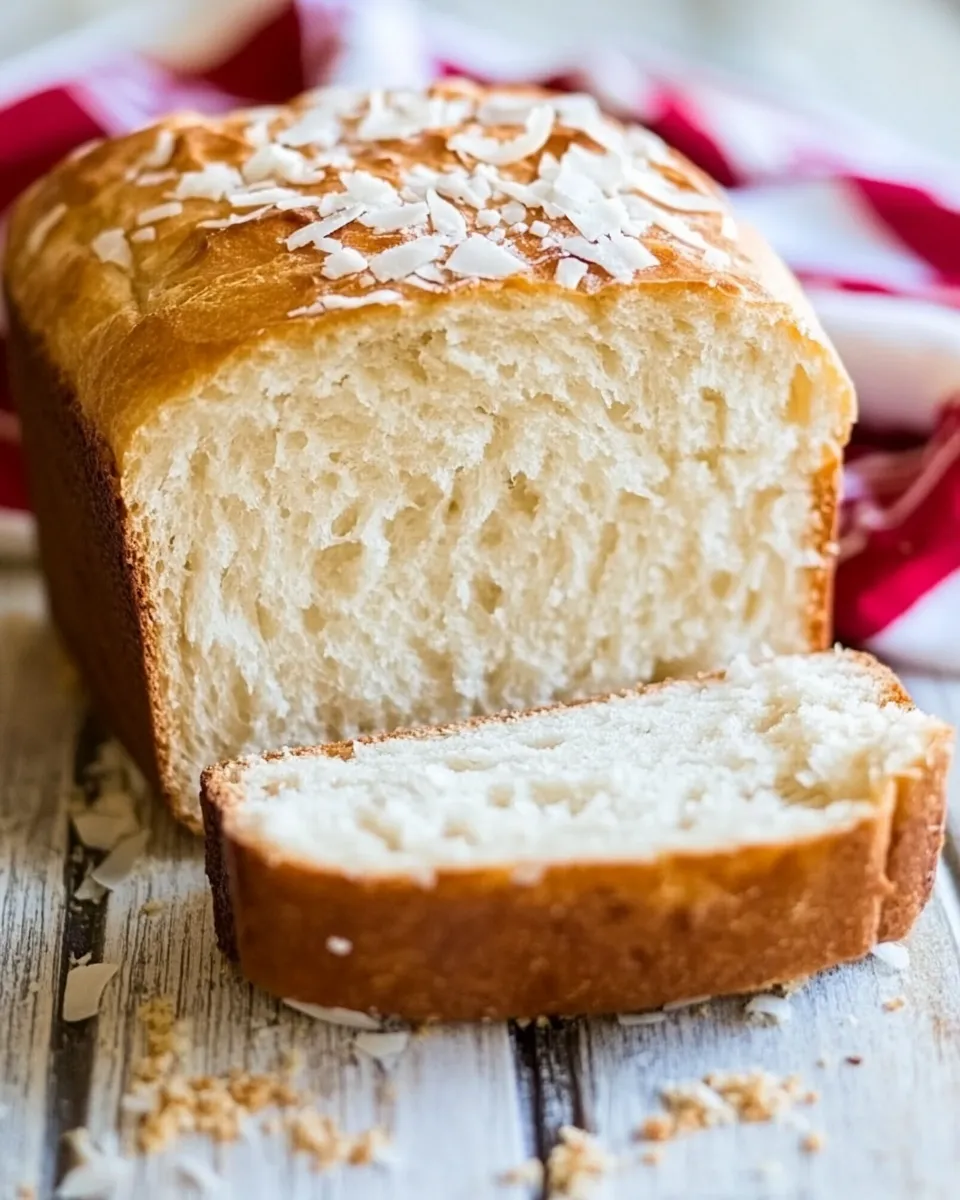 Easy Soft and Chewy Coconut Milk Bread picture