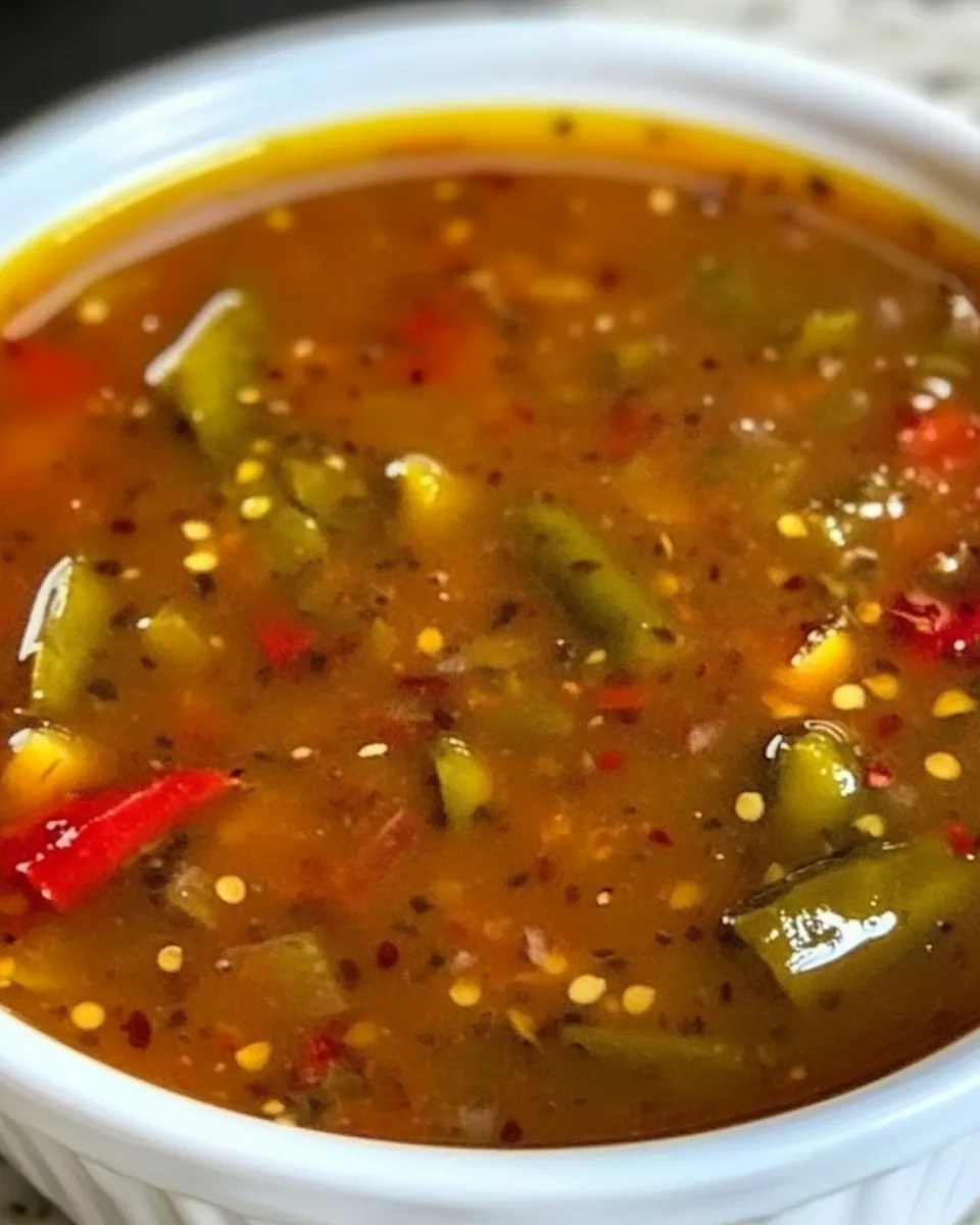 Delicious Southern Pepper Sauce Recipe shot